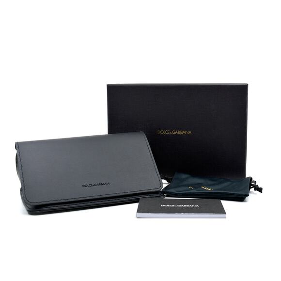 DOLCE&GABBANA DG6177 501/87 BLACK GREY UNISEX AUTHENTIC SUNGLASSES - Picture 13 of 14